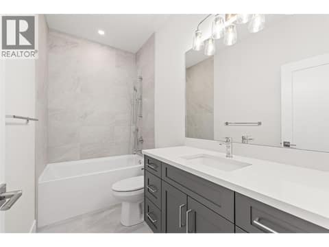 Bathroom #2 | Upper Level - 4 piece bathroom at 1448 Whistling Pine Place, Wilden, Kelowna