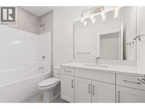 Bathroom #3 | Lower Level - 4 piece bathroom at 1448 Whistling Pine Place, Wilden, Kelowna