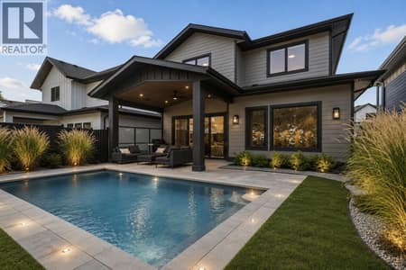 Pool has been rendered at 451 Vision Court, Kettle Valley, Kelowna