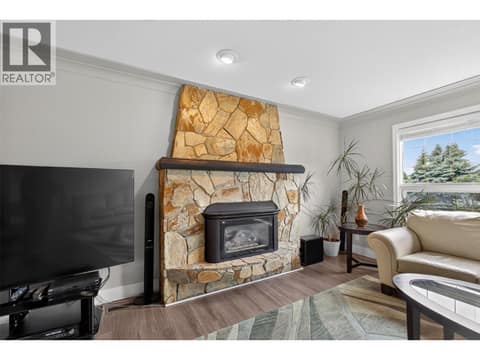 Gas fireplace! at 1685 Jonathan Road, Rutland North, Kelowna