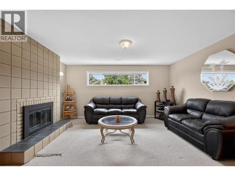 Wood fireplace! at 1685 Jonathan Road, Rutland North, Kelowna