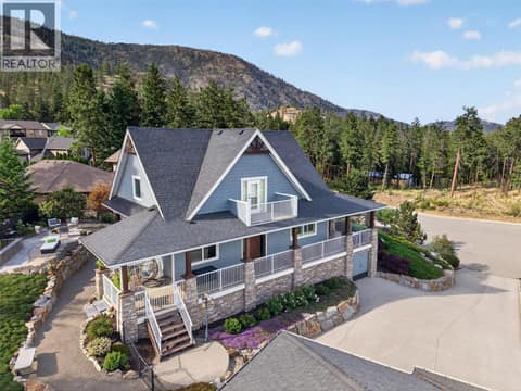 Beautifully Designed Low-Maintenance Yard with Full Irrigation For Effortless Living at 2478 Stone Grove Crescent, Shannon Lake, West Kelowna