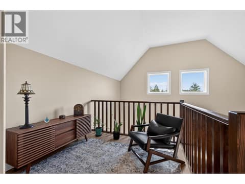 Cozy Upper Landing Perfect For A Reading Nook Or Quiet Retreat at 2478 Stone Grove Crescent, Shannon Lake, West Kelowna