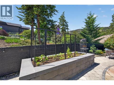 Garden Space Featuring a Strawberry Patch and Fresh Vegetables at 2478 Stone Grove Crescent, Shannon Lake, West Kelowna