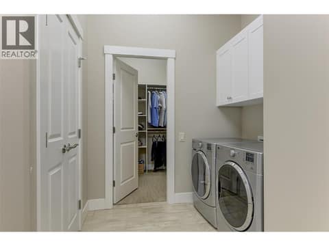 Main floor Laundry room at 1836 Tower Ranch Boulevard Unit# 2, Rutland North, Kelowna