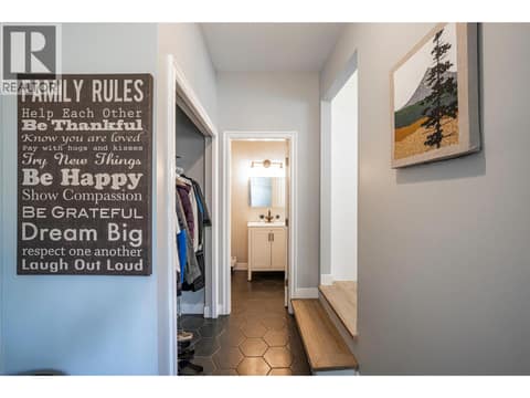Main Level - Garage entrance at 670 Cassiar Road, Dilworth Mountain, Kelowna