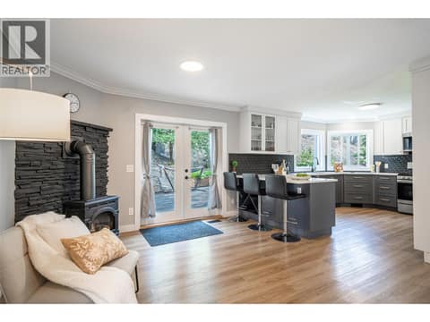 Main level - Open concept Kitchen at 670 Cassiar Road, Dilworth Mountain, Kelowna