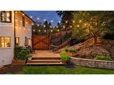 Outdoor Evening look at 670 Cassiar Road, Dilworth Mountain, Kelowna