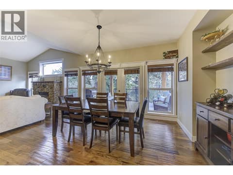 Main Dining Room at 12633 Driftwood Court, Lake Country North West