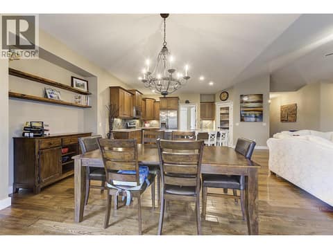 Main Dining Room at 12633 Driftwood Court, Lake Country North West