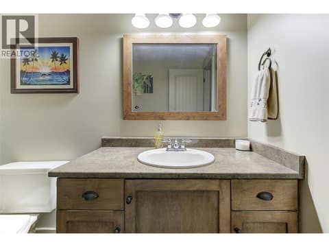 Main House Downstairs Bathroom at 12633 Driftwood Court, Lake Country North West