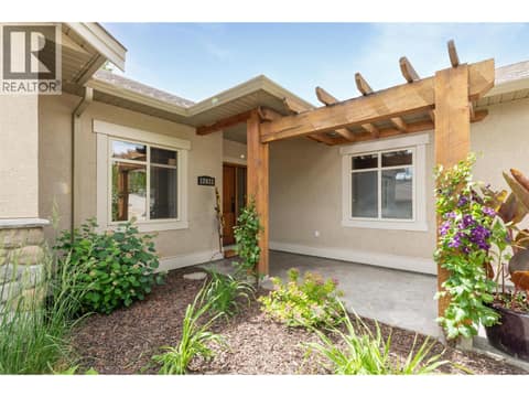 Main House Entrance at 12633 Driftwood Court, Lake Country North West