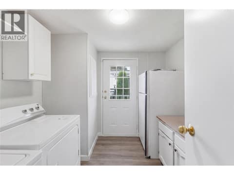 Laundry and Side Door at 1850 Shannon Lake Road Unit# 73, Shannon Lake, West Kelowna