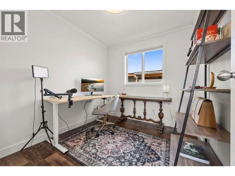 The third bedroom works beautifully as a dedicated home office. at 9020 Jim Bailey Road Unit# 174, Lake Country East / Oyama, Kelowna