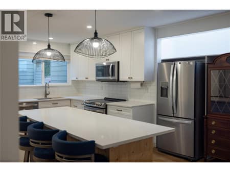 Large island in updated kitchen! at 5300 25 Avenue Unit# 20, Okanagan Landing, Vernon