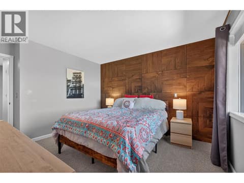Upper Level 2nd Primary Bedroom at 1863 Horizon Drive, West Kelowna Estates