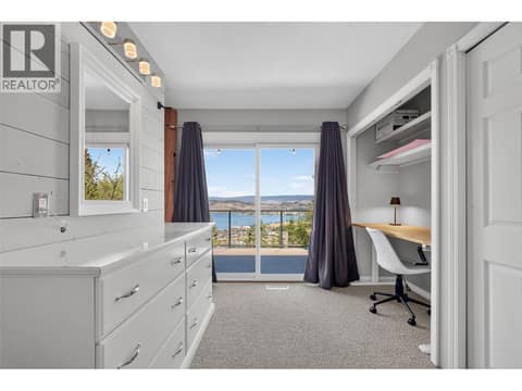 Upper Level 2nd Primary Bedroom at 1863 Horizon Drive, West Kelowna Estates