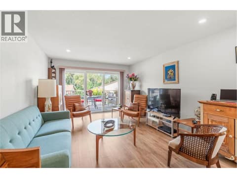 Virtually edited (area rug removed to showcase more of the flooring) at 3850 Argyle Avenue Unit# 17, Okanagan Landing, Vernon