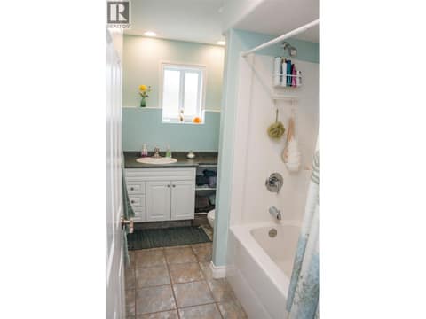 Basement bathroom at 1985 Stikine Place, Juniper Ridge, Kamloops