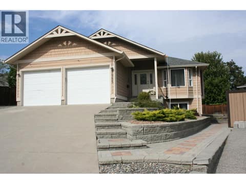Front Quiet Cul de Sac location at 1985 Stikine Place, Juniper Ridge, Kamloops