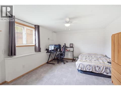 Basement bedroom (middle suite) at 1108 Menu Road, Lakeview Heights, West Kelowna