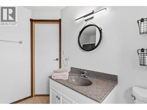 Bathroom - studio suite at 1108 Menu Road, Lakeview Heights, West Kelowna