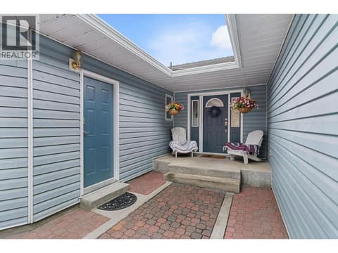 Front entrance of main suite at 1108 Menu Road, Lakeview Heights, West Kelowna