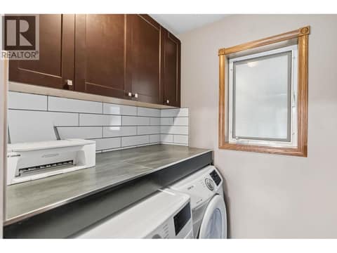 Laundry area - main suite at 1108 Menu Road, Lakeview Heights, West Kelowna