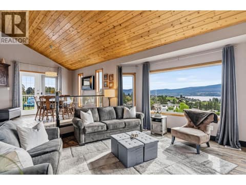 Open concept main living area at 1108 Menu Road, Lakeview Heights, West Kelowna