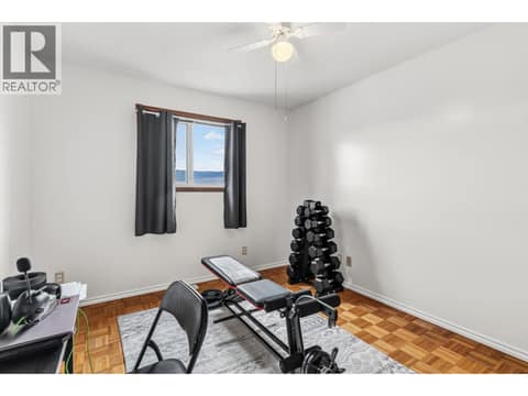 Second bedroom - middle suite at 1108 Menu Road, Lakeview Heights, West Kelowna