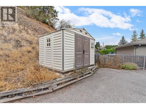 Shed at 1108 Menu Road, Lakeview Heights, West Kelowna