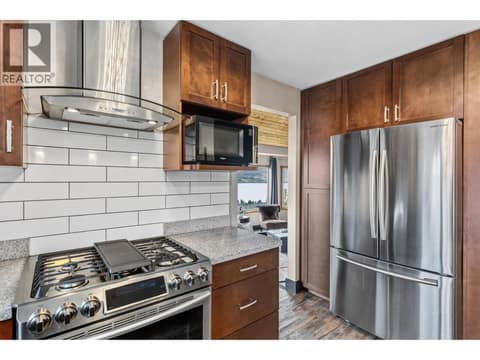 Upgraded kitchen - main suite at 1108 Menu Road, Lakeview Heights, West Kelowna