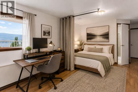 Virtually staged - Studio suite at 1108 Menu Road, Lakeview Heights, West Kelowna