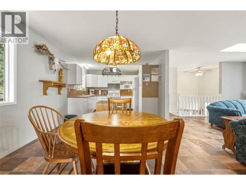 Main home - dining room at 3304 Sidney Crescent, Armstrong/ Spall., Spallumcheen