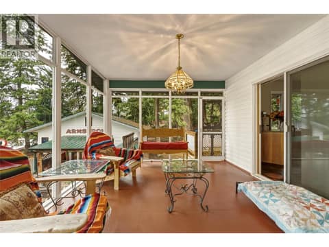 Main home - Enclosed sunroom, acces to back deck through door on right at 3304 Sidney Crescent, Armstrong/ Spall., Spallumcheen