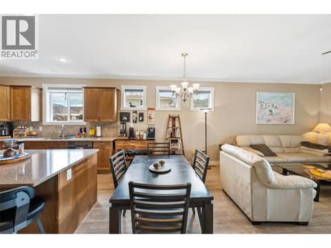 Dining Room / Kitchen at 220 Brandon Avenue, Main South, Penticton