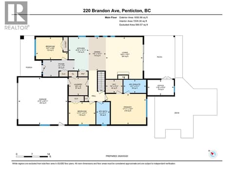 Floor Plans at 220 Brandon Avenue, Main South, Penticton