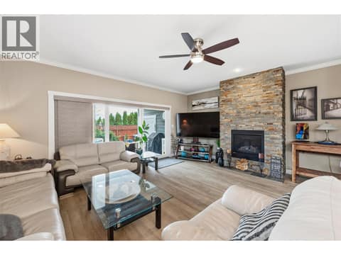 Living Room at 220 Brandon Avenue, Main South, Penticton