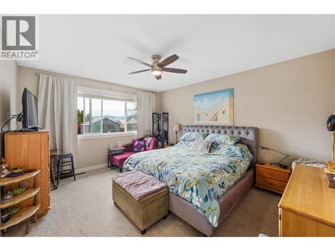 Master Bedroom at 220 Brandon Avenue, Main South, Penticton