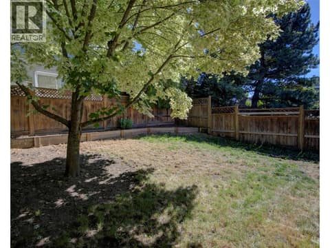 Fenced in side yard at 5894 Dedecker West Road, North BX, Vernon
