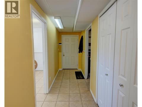 Hallway to exit door to carport at 5894 Dedecker West Road, North BX, Vernon