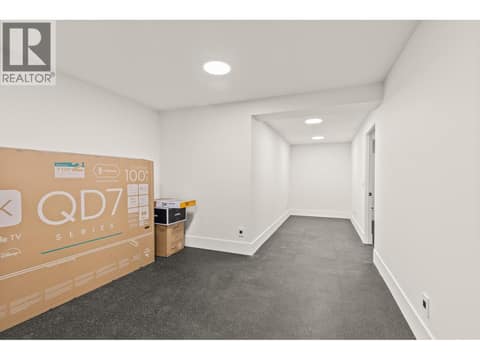 Large storage room at 5584 Upper Mission Court, Kettle Valley, Kelowna