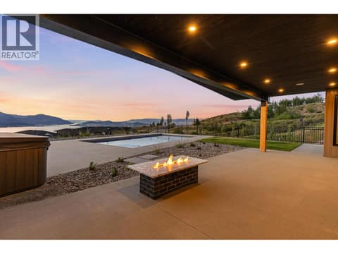 Lower level also has built-in firetable at 5584 Upper Mission Court, Kettle Valley, Kelowna