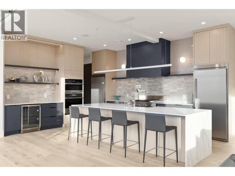 Great open entertaining kitchen at 4983 Bucktail Lane, Upper Mission, Kelowna