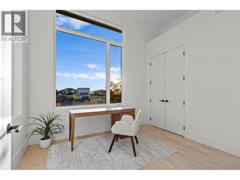 Main floor den or office at 4983 Bucktail Lane, Upper Mission, Kelowna