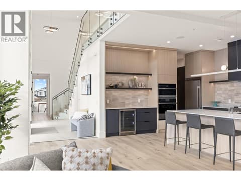 Stylish kitchen at 4983 Bucktail Lane, Upper Mission, Kelowna
