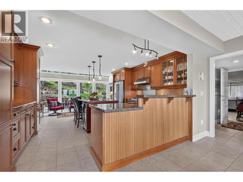 Chef's kitchen with appealing character at 1776 Keloka Drive, West Kelowna Estates