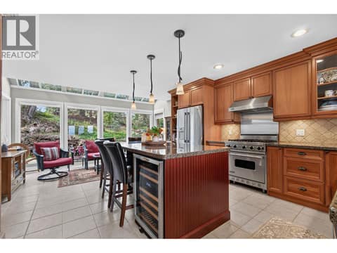 Chef's kitchen with appealing character at 1776 Keloka Drive, West Kelowna Estates