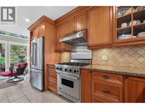 Chef's kitchen with appealing character at 1776 Keloka Drive, West Kelowna Estates