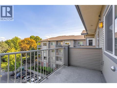 Spacious balcony at 770 Rutland Road N Unit# 401, Rutland North, Kelowna